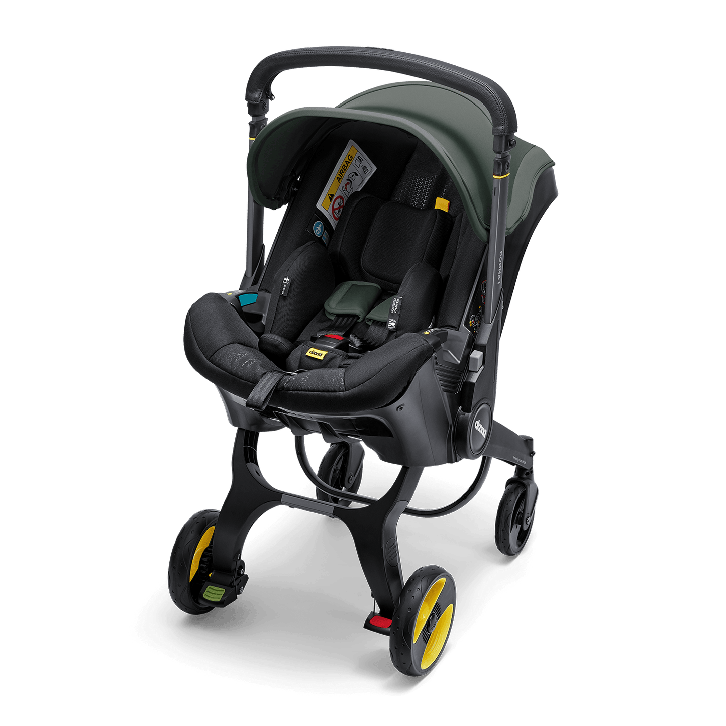 Doona i Canopy & Protège Harnaisr - Slate Green