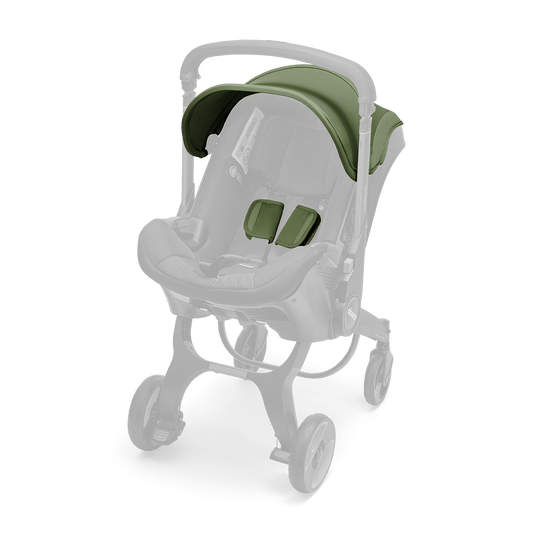 Doona i Canopy & Protège Harnais - Desert Green