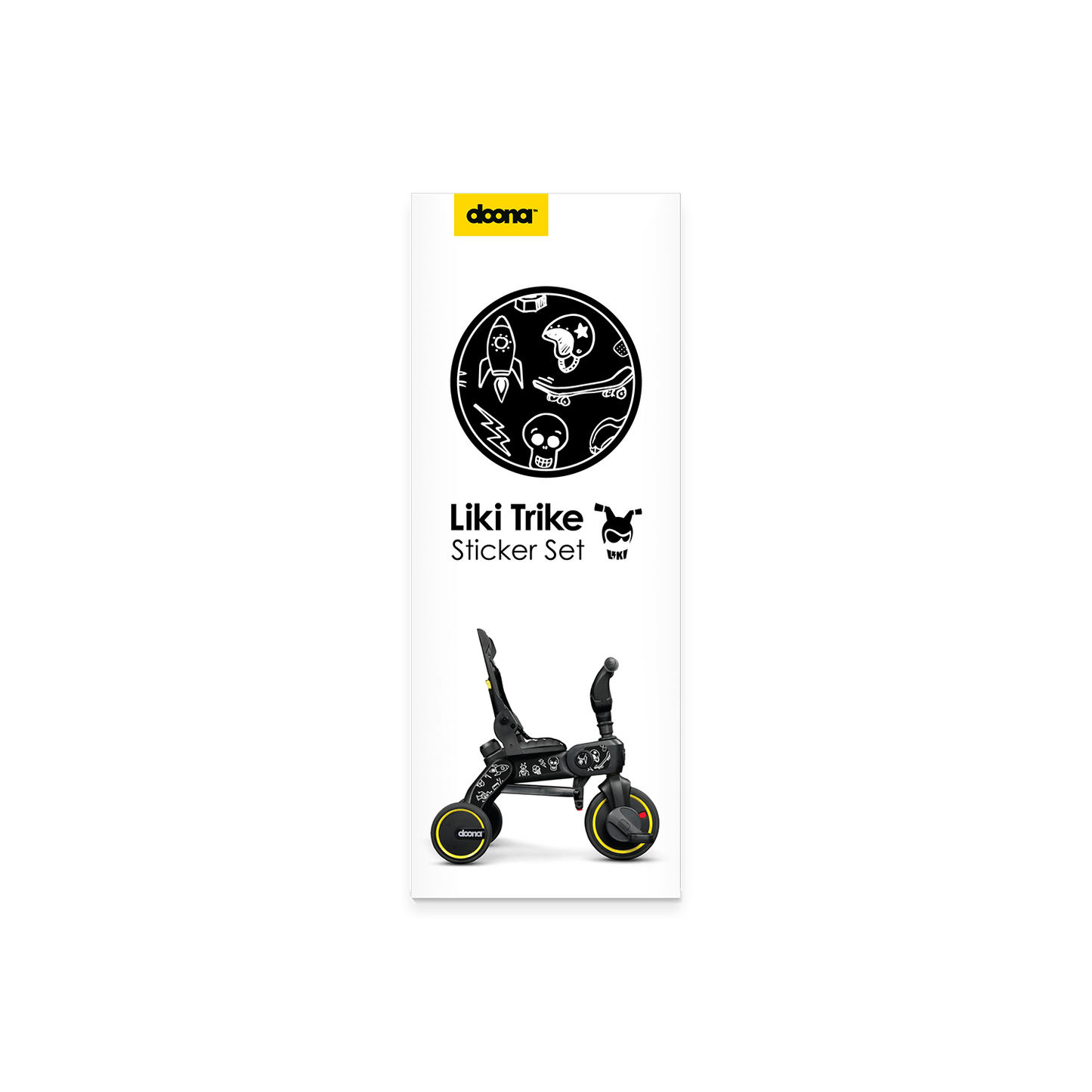 Sticker Set - B&W Sketch