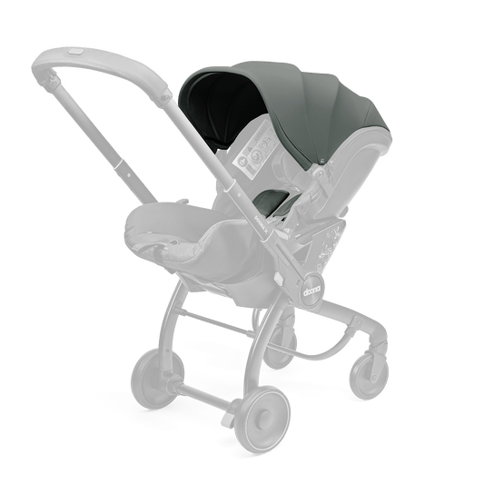 Doona X Canopy & Protège Harnais - Slate Green