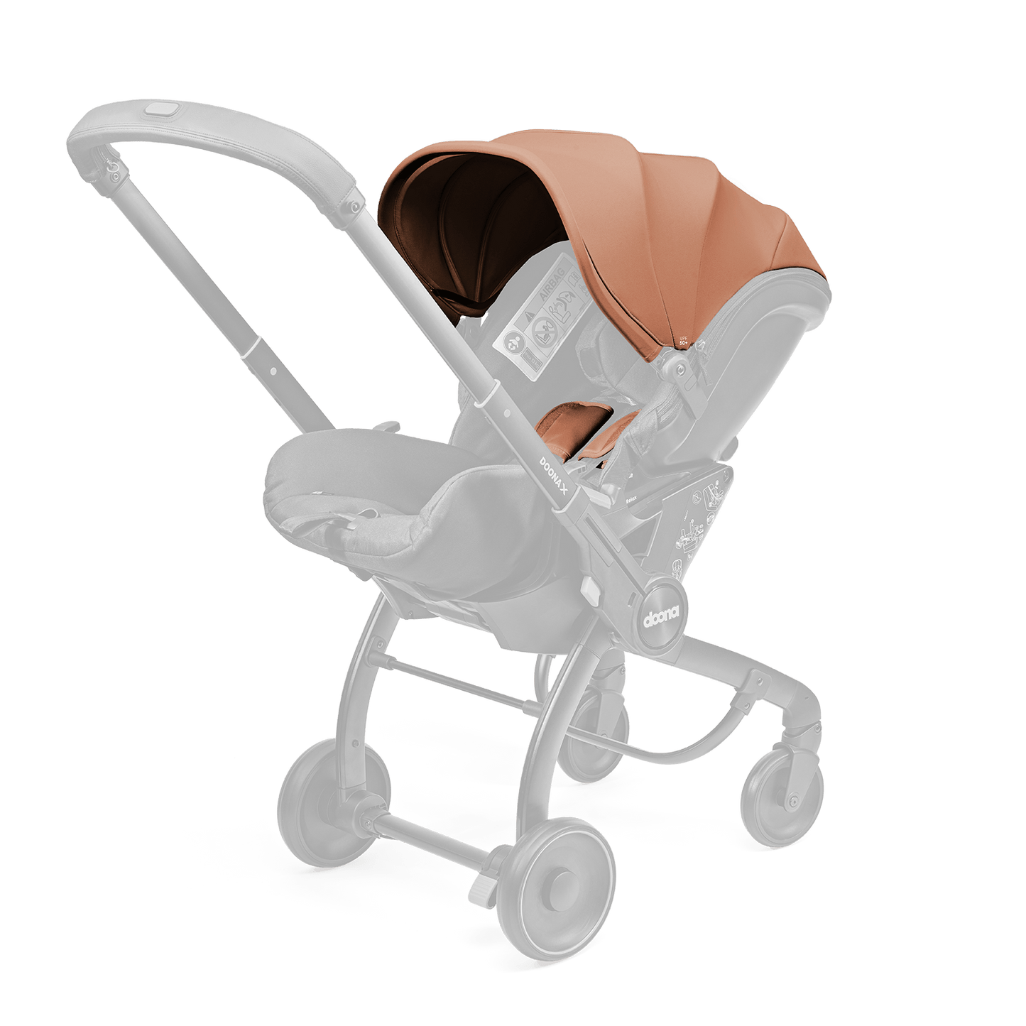 Doona X Canopy & Protège Harnais - Terracotta