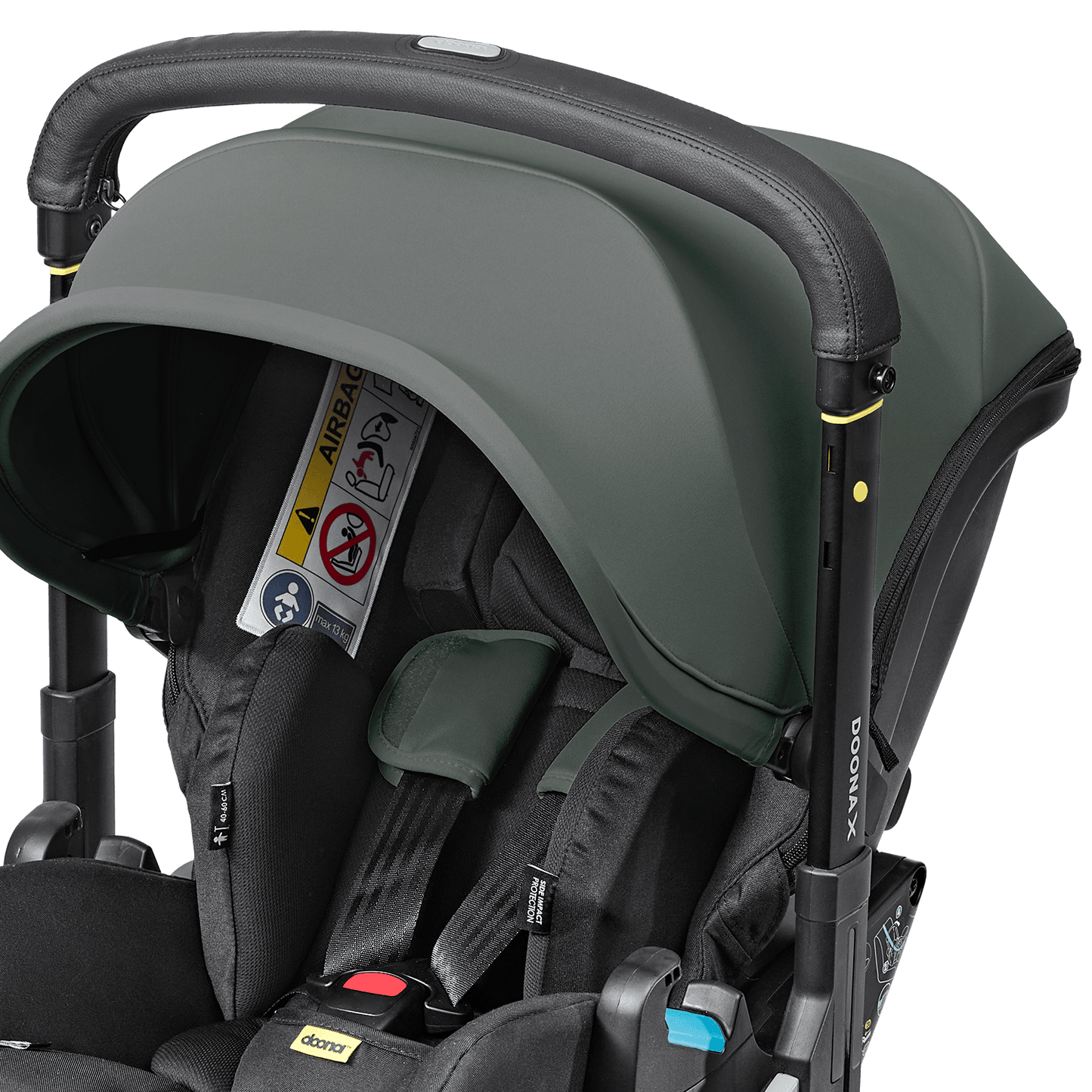 Doona X Siège Auto & Poussette - Slate Green