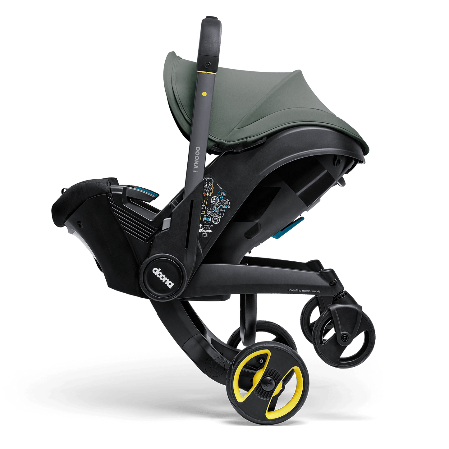 Doona i Siège Auto & Poussette - Slate Green